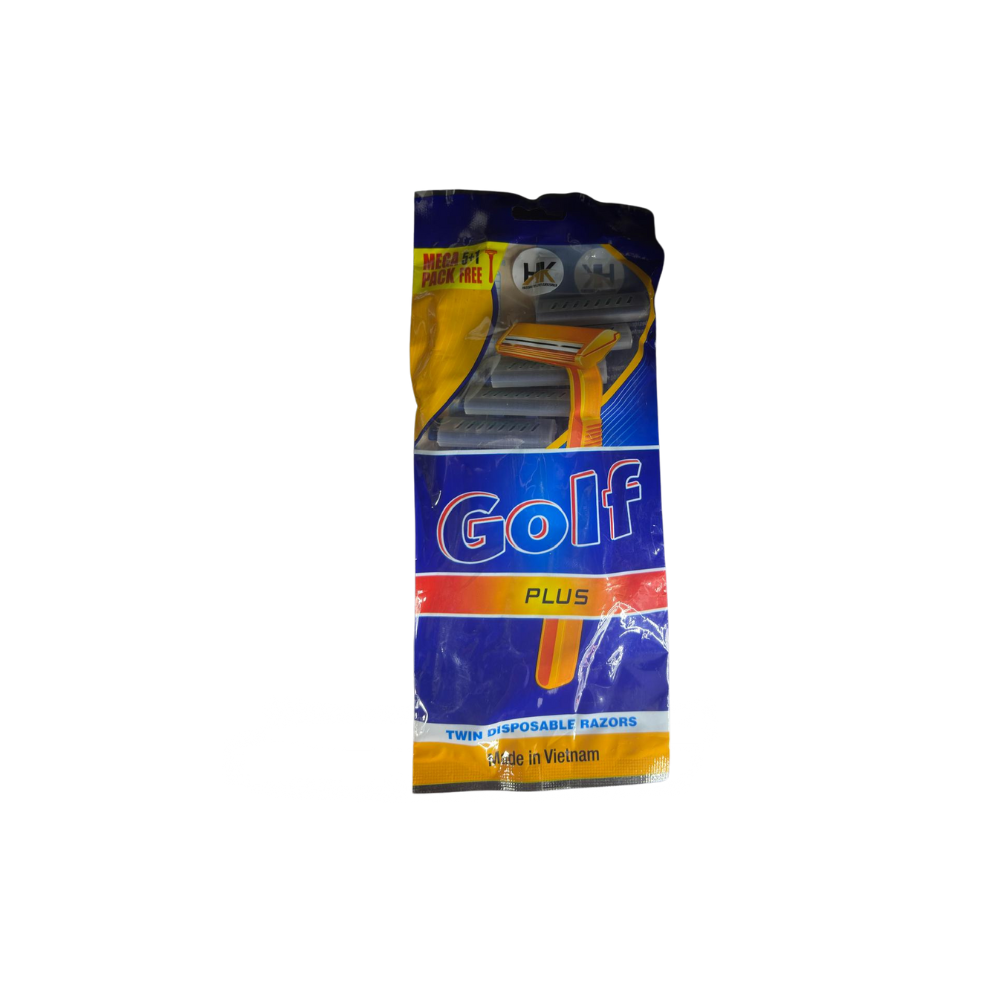 סכין גילוח golf יחידות 5