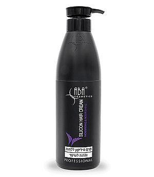 קרם סיליקון לחות והזנה לשיער 500מל- Silicon Hair Cream ABA Cosmetics