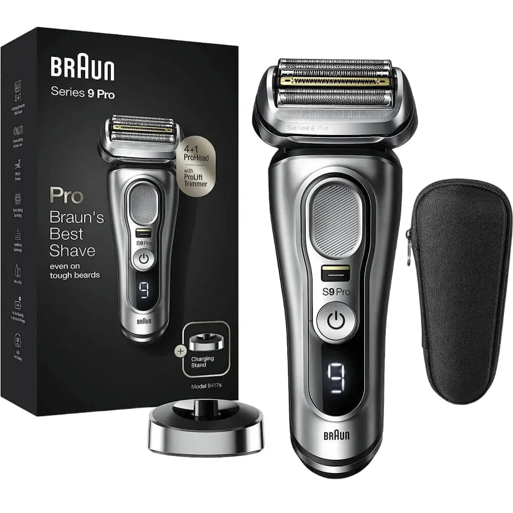 ערוך פריט מכונת גילוח בראון סדרה 9 פרו Braun 9417S PRO