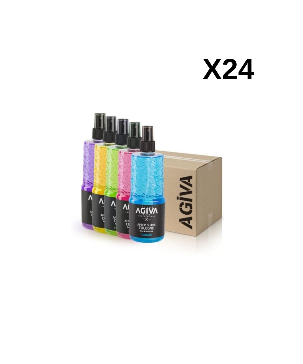 Agiva Spray Cologne | 400 מ"ל מיועד לספרים בלבד – למכירה ללקוחות הקצה נראות יוקרתית, ריח משגע ונפח גדול – עכשיו גם במחיר שפשוט שווה לך! 🌬️ ספריי אפטר שייב מבית Agiva – ניחוחות מרעננים לבחירה! 🧴 מתאים לגוף ולפנים לאחר גילוח 🌿 מרגיע את העור ומותיר תחושת רעננות 🚿 מתייבש מהר, לא שומני 🔥 עיצוב יוקרתי, אידיאלי לשימוש ולמכירה במספרה 📦 דיל 24 יחידות במחיר סיטונאי משתלם! ✅ ניתן לשלב ניחוחות שונים באותו הדיל 💡 מושלם למכירה אישית ללקוחות שלך