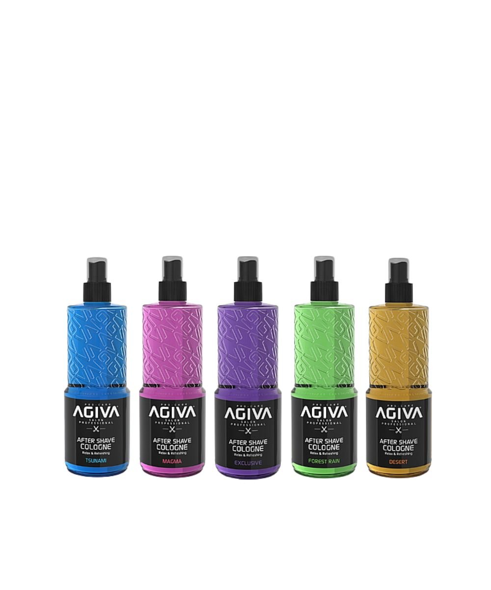 דיל  10 יחידות! אפטר שייב 400 מ"ל Agiva Cologne